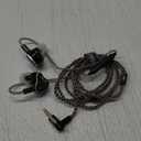 BASN Bmaster5 in Ear Monitors, 1DLC Diaphragm+4BA 5 Drivers Drummers Headphones with Silver-Plated OFC Cable, Noise Isolation IEM Earbuds for Musicians (Midnight Black)