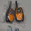 Two Way Radios for Adults, Topsung M880 FRS Walkie Talkie Long Range with VOX Belt Clip/Hands Free Walki Talki with Noise Cancelling for Women Kids Camping Hiking Cruise Ship (Orange 2 in 1)