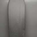 Ironing Board, Heat Resistant Cover Iron Board with Steam Rest, Non-Slip Foldable Ironing Stand. Heavy Sturdy Metal Frame Legs Iron Stand(13 * 34 * 53 Inches) (Silver Gray)