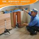 RENYINDA Labor-Saving Arm Jack Multifunctional Construction Jacks, Furniture JacksLift Height 10 inches 300lb Load-Bearing for Installing Windows and Doors, Lifting Furniture, Woodworking Tools
