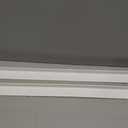 ZSTARR PVC Light Blockers Blackout Light Blockers Side Tracks for Window Shades and Blinds Side Tracks for Blackout Shades Easy to Instal Light Blocking Strips for Bedroom (White, 58",2Pcs)