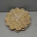 Flower Woven Dish 10" 2 pcs