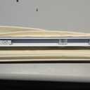 LazBlinds No Drill Light Filtering Roman Shades, Beige, 30" W x 48" H