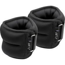 BWell BWHWFT103BK 2-Pack Wrist/Ankle Weights 4LBS