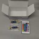 Bestview LED Door Welcome Courtesy Lights Compatible with 2001-2020 Dodge Charger Challenger Avenger Magnum Dart/Chrysler 300 200, Pack of 2 (White&Red)