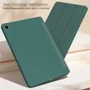 Case for Samsung Galaxy Tab A11 8.7 Inch 2025, Galaxy Tab A9 8.7 Inch 2023 - Slim Lightweight Durable Trifold Stand Cover, Supports Auto Wake/Sleep, Green