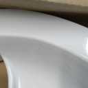 Upgraded Large Composting Toilet Urine Diverter&Toilet Seat DIY Kit,Complete Wrap-Around Urine Separator with Stainless Steel Sink Lid,Drain Hose and Cutout Sticker, ABS Material for Composting Toilet