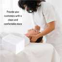 Disposable Pillow Case Covers 50Pcs, White Pillow Cases Bulk for Home, Travel, Medical Hospital, Guest Stays, Clinics, Protable 32 x 21 Inch