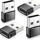 USB to USB C Adapter,Type-C Female to A Male Car Charger OTG Converter for Apple Watch Ultra 8 9 10,iPhone 16 15 14 13 Pro Max,Samsung S24,Nintendo Switch,AirPods,iPad,Car