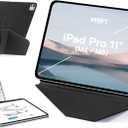 MOFT Dynamic Folio Tablet Stand for Desk Compatible with iPad Pro 11- inch (M5 2025 / M4 2024), Slim Magnetic Tablet Holder Case with 20+ Viewing Angles, Jet Black