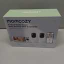 Momcozy BM04 Smart WiFi Baby Monitor with 2 Cameras, 5'' 1080P Split Screen Video Baby Monitor with Camera and Audio, Clear Night Vision, 5000mAh Battery, 2-Way Audio