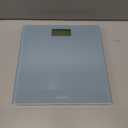 Taylor Digital Glass Bathroom Scale for Body Weight, Accurate High Precision and Durable Platform, Digital Weighing Machine for People, Easy-to-Read Display, 350 lb Capacity, Slate Blue (11 x 11 Inch)