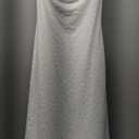 ZESICA Women's 2026 Summer Floral Strapless Bodycon Midi Dress Off Shoulder Tube Beach Wedding Guest Party Long Dresses, Size S