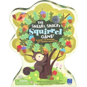 Educational Insights The Sneaky, Snacky Squirrel Game - Cute Preschool Board Games for Kids, Toddler Fine Motor Skills, Color Matching Kids Games and Fun Gifts for Girls & Boys Ages 3+