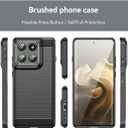 Case for Motorola Edge 60 Pro/for Motorola Edge 60S Pro, Slim Thin Phone Cover TPU Soft Back Cases Anti-Scratch Shockproof Protective Cover for Motorola Moto Edge 60 Pro Black