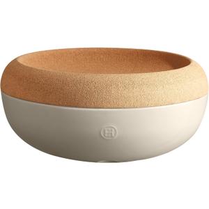 Emile Henry Large Food Storage Bowl, 14.1 inch, Clay
