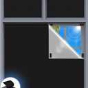 Blackout Curtains for Bedroom, 39" x 58" Portable Black Out Blinds with 20 Sets Hook & Loop Strips for 100% Blackout Window Film, Temporary Black-out Shades for Windows Cover Nursery Travel RV- Blacks