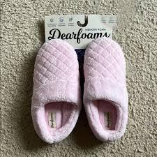 Dearfoam Libby Terry Clog Pink XL 11/12