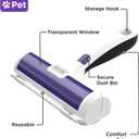 BLACK+DECKER Pet Hair Remover, Roller, Remove Dog Hair and Cat Hair Easily (HMSCT0001)