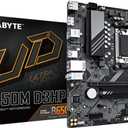 GIGABYTE B650M D3HP AMD AM5 mATX Motherboard, Support Ryzen 9000/8000/7000 Series, DDR5, 5+2+2 Power Phase, 2X M.2, PCIe 4.0, USB-C 3.2 Gen 1, 2.5 GbE, EZ-Latch, Q-Flash, RGB Fusion