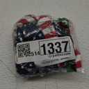 Ptomurs 4th of July Baby Girl Outfits Stars Stripe Print Rompers Ruffled Bodysuit USA Flag Clothes 6-12 Months