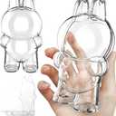 Protective Case Cover for Standing - Crystal-Clear Hard Display Box with Keychain & Dustproof Cover, Dustproof Scratch-Resistant Portable Hanging Case for Standing(Figure Not Included)