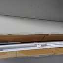 DEZ FURNISHINGS Premium Cordless 1" Room Darkening Vinyl Mini Blinds, 60" W x 48" H, White