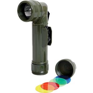 Rothco G.I. Type D-Cell Incandescent Flashlights, Olive Drab