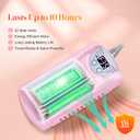Electric Nail Drill Professional, 35000RPM Nail File Machine with Bits Set & Fast Cooling, Portable for Acrylic Gel Nail Polishing Removing, Manicure Pedicure at Salon & Home Use, Gift for Women