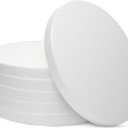 6-Pack 12x12-Inch White Round Foam Circles - 1-Inch Thick Foam Discs for Crafts, DIY Projects, Flower Arrangements & Centerpieces
