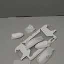 PlayVital for Switch 2 Beyond-Grip Dockable Case, Interchangeable FPS/Omni Ergonomic Grips + Military-Grade Drop Protective Cover + 2 Joystick Caps for Nintendo Switch 2 (White)