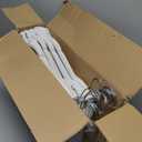 HOUSE DAY White Velvet Hangers 40 Pack, Non Slip Clothes Felt Hanger Heavy Duty for Coat, Premium Slim Space Saving Suit Hangers for Closet Organizer, 360 Rotating Silver Hook