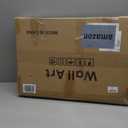 Framed Neutral Brown and Beige Abstract Wall Art for Living Room, 3 Piece Modern Canvas Prints Artwork for Walls, Minimalist Lines for Hallway Kitchen Room Bedroom Office Wall Decor 16x24 Inch