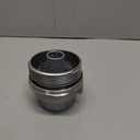 HZEL Car Oil Filter Housing Cap Assembly, OEM# 15620-31060 15643-31050 Vehicle Oil Filter Housing Cover, Aluminum Automotive Replacement Accessories Compatible with Venza Avalon RX350
