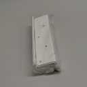 8" x 2" x 2" L Brackets Heavy Duty, Large Iron Corner Bracket Metal Joint, Thickness 3mm Including Screws, for Wooden Bookshelf Furniture Cabinet (White-4PCS)