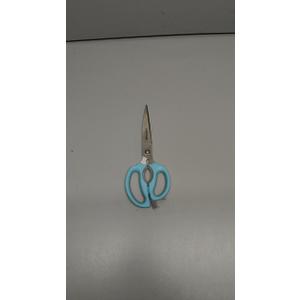 Farberware Comfort Grip Kitchen Scissors, 2 Pack, Aqua and Gray (Aqua and Gray)