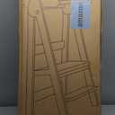 Foldable Toddler Tower 95% Preassembled Kitchen Stool Helper Folding Step Stool for Kids with 3 Adjustable Height Montessori Toddler Standing Tower for Kitchen Counter Sink Natural