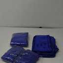 Tektrum 60 X 102 INCH 60"X102" Rectangular Silky Satin Tablecloth - Premium Fabric - Royal Blue