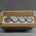 ComSaf Mini Mason Jars 4oz - 8 Pack, Regular Mouth Mason Jar with Lids and Seal Bands, Small Glass Canning Jar for Spice, Jam, Honey, Jelly, Dessert, Shower Wedding Favors, DIY Candles Decor