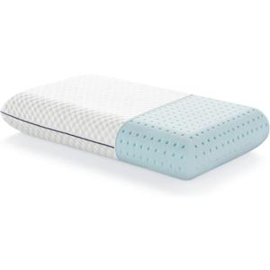 Weekender Gel Memory Foam Pillow - Queen Size - 1-Pack - Medium Firm Feel - Neck and Shoulder Support - Side & Back Sleepers - Home, Hotel, & Hospital Essentials - CertiPur Certified