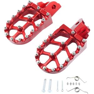 Motorcycle CNC Foot Pegs Foot Pedals Rests Footpegs For CRF110F CRF 110 F CRF110 2013-2024 CRF125F CRF 125 F CRF125 125F 2014-2024 Dirt Pit Bike