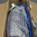 SURAIELEC Retractable Extension Cord Reel, 75 FT 14 AWG/3C SJTOW Power Cord, 3 Outlets Triple Tap, 10 AMP Circuit Breaker, Ceiling/Wall Mount, UL Listed