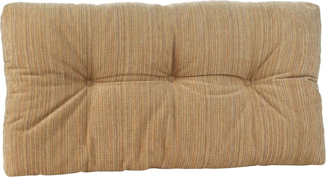 Klear Vu The Gripper Non-Slip Tufted Bench Cushion for Indoor Furniture, Assembled in USA, Entryway Storage, Bay Window, Corner Nook or Piano Seat, 27 Inches, Chenille Natural