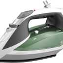 BLACK+DECKER Vitessa Advanced Steam Iron, ICR2020, Even Steam Nonstick Soleplate, Auto Shutoff, Tangle-Free Retractabel Cord, Green (5.79" x 11.73" x 4.84")