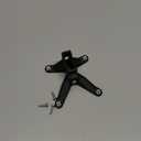 3IDEE VESA Adapter Compatible with HP Monitor (22f, 22es, 22ea, 24f, 24fw, 24es, 24er, 24ea, 27f, 27fw, 27es, 27er, 27ea) - Including Screw Set - 75x75 mm (White)