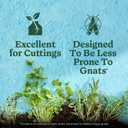 Miracle-Gro Indoor Potting Mix for Seed Starting, For Starting Vegetable, Flower, and Herb Seeds Indoors, Excellent for Cuttings, 8 qt. (2-Pack)