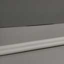 ALLZONE Tension Curtain Rods for Windows 66 to 120 Inch, White Curtain Rods No Drilling, Heavy Duty Extra Long Tension Rod for curtains, Outdoor Curtains Rod for Patio, Bedroom