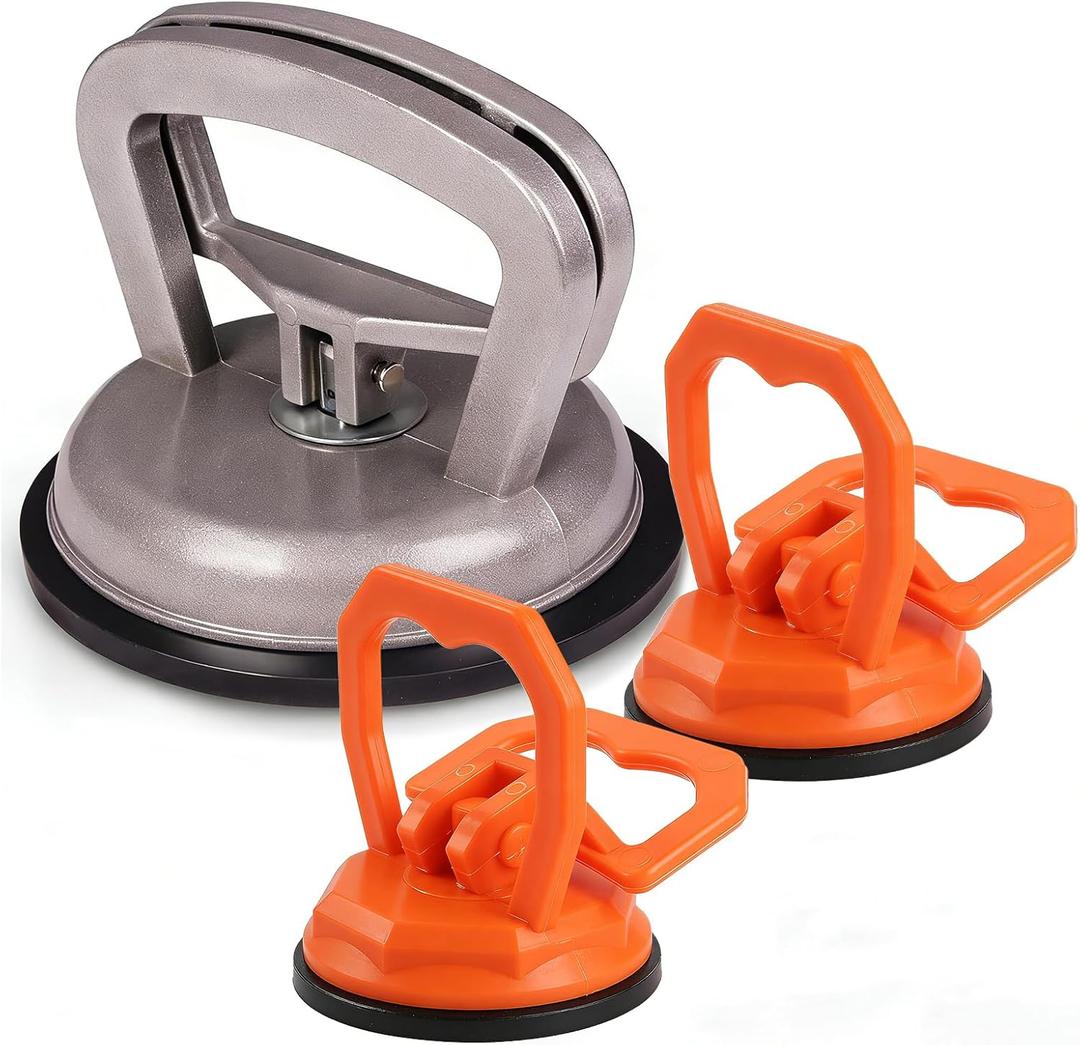 Dent Puller, Car Dent Remover Tool with Heavy Duty Metal Suction Cup, Strong Suction Dent Puller for Paintless Dent Removal, Portable Car Dent Puller for Auto Body, Glass & Appliances