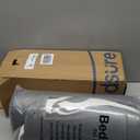 Bedsure GentleSoft Sherpa Fleece King Blankets for Bed, Non-Heated, Thick and Warm Throw for Women and Men, Soft Fuzzy Plush King Blanket for Winter, Grey, 108x90 Inches