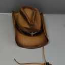 Cowboy Hat,Cowgirl Hat,Western Cowboy Hats for Women/Mens/Straw Wide with Shapeable Brim Cowboy Hat for Womens (One Size, Brown)